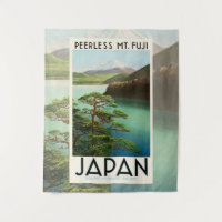 Mt Fuji Japan Travel Poster  kunst