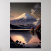 Mt. Fuji Japans Art Print Poster (Voorkant)