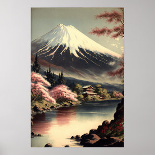  Mt. Fuji Japans Art Print Poster