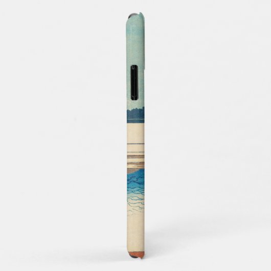 Mt Fuji Japans houtblok. iPhone / iPad case (Achterkant/rechts)