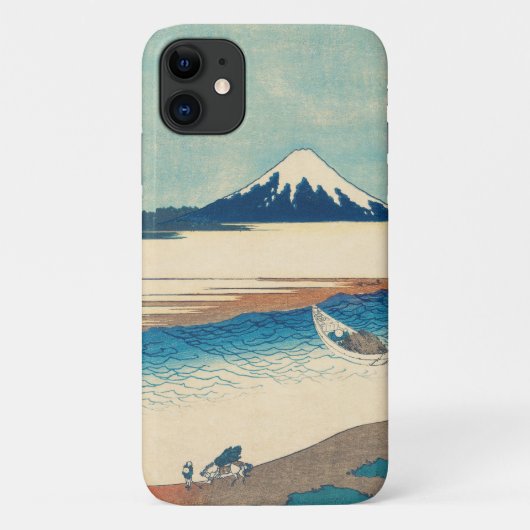 Mt Fuji Japans houtblok. iPhone / iPad case (Achterkant)