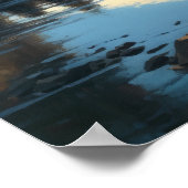 Mt. Fuji Japans Kunst Print Poster (Hoek)