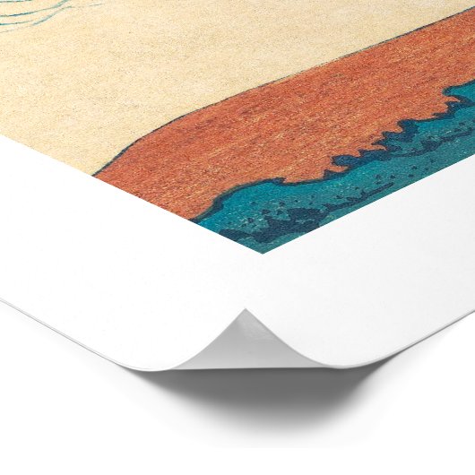 MT Fuji Japans Print, Value Poster papier (mat) (Hoek)