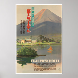 Mt Fuji Kunst Vintage Japan Poster Aziatische Reis