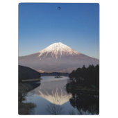 Mt Fuji Lake Reflection Klembord (Achterkant)