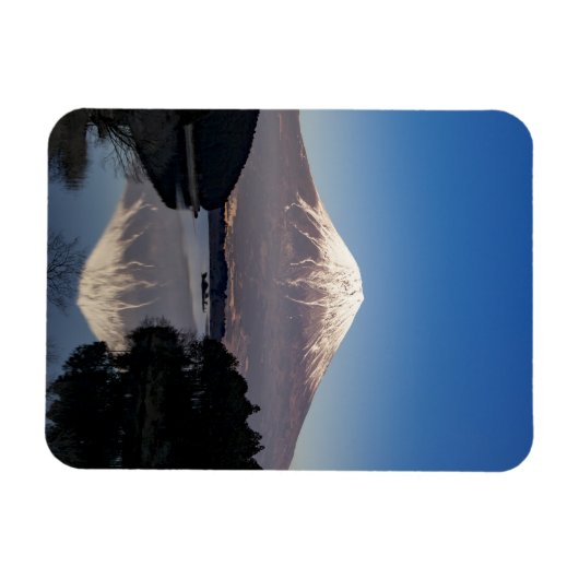 Mt Fuji Lake Reflection Magneet (Horizontaal)