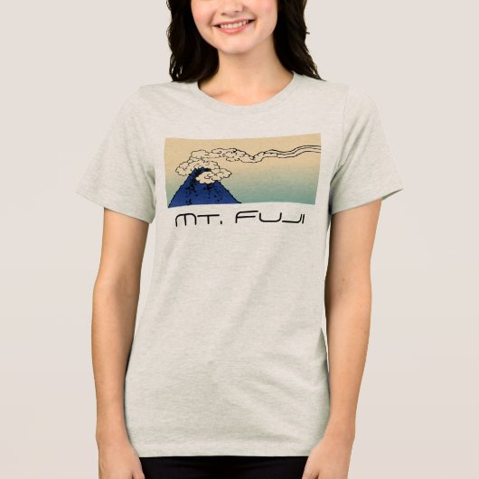 Mt. Fuji Landschap Tshirt (Voorkant)