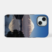 Mt Fuji meerreflectie iPhone 15 Case (Achterkant horizontaal)