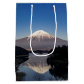 Mt Fuji-meerreflectie Medium Cadeauzakje (Achterkant)