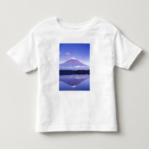 Mt. Fuji met lensvormige wolk, Motosu-meer, Kinder Shirts