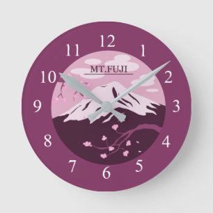 Mt. Fuji (Roze) Ronde Klok
