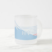 Mt. Fuji seen from the northeast. Matglas Koffiemok (Voorkant rechts)