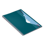 Mt. Fuji seen from the northeast. Notitieboek (Rechterzijde)