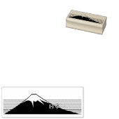 Mt. Fuji seen from the northeast. Rubberstempel (Gestempeld)