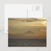 Mt. Fuji Sunset Briefkaart (Voorkant / Achterkant)