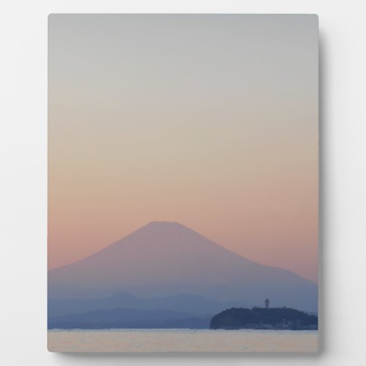 Mt Fuji Sunset Fotoplaat (Voorkant)