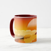 Mt.FUJI Sunset Japan Mok (Voorkant links)