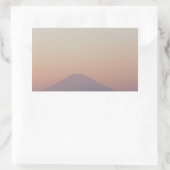 Mt Fuji Sunset Rechthoekige Sticker (Tas)