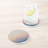 Mt Fuji Sunset Zandsteen Onderzetter (Zijkant)