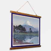 Mt.Fuji, Suzukawa, Yoshida Hangend Wandkleed (Gebogen)