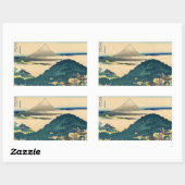 Mt. Fuji uitzicht 06 Rechthoekige Sticker (Vel)