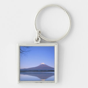 Mt. Fuji vanaf Motosu-meer, Yamanashi, Japan Sleutelhanger