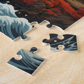 Mt Fuji Zen puzzel (Zijkant)