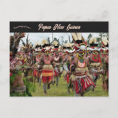 Mt Hagen Festival in Papoea-Nieuw-Guinea Briefkaart (Voorkant)