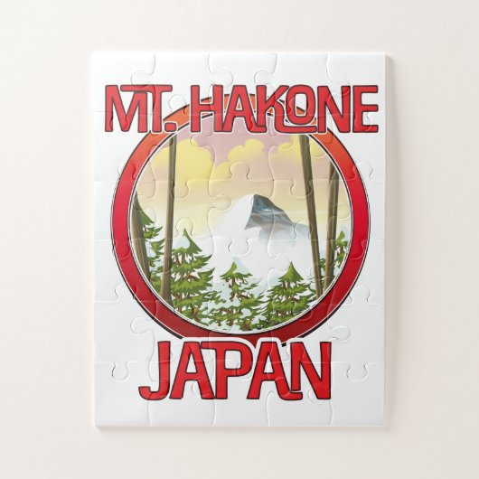 Mt. Hakone Japan Legpuzzel (Verticaal)