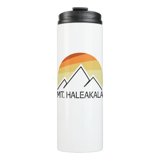 Mt. Haleakala Retro Thermosbeker (Voorkant)