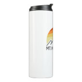 Mt. Haleakala Retro Thermosbeker (Gedraaid links)