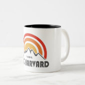 Mt. Harvard Tweekleurige Koffiemok (Voorkant rechts)