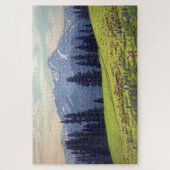 Mt. Heilige Kruis, Hiroshi Yoshida, Woodcut Legpuzzel (Verticaal)