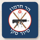 Mt. Hermon Ski Patrol Bier Onderzetter (Voorkant)