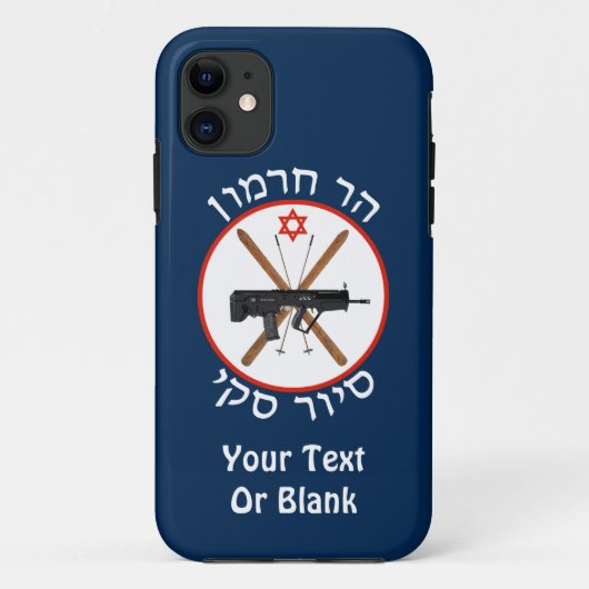 Mt. Hermon Ski Patrol Case-Mate iPhone Case (Achterkant)