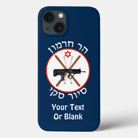 Mt. Hermon Ski Patrol Case-Mate iPhone Case (Achterkant)