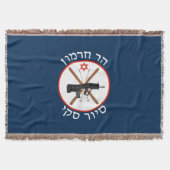 Mt. Hermon Ski Patrol Deken (Voorkant)