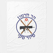 Mt. Hermon Ski Patrol Fleece Deken (Voorkant)