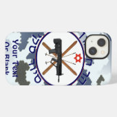 Mt. Hermon Ski Patrol iPhone Hoesje (Achterkant horizontaal)
