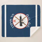 Mt. Hermon Ski Patrol Sherpa Deken (Voorkant (horizontaal))