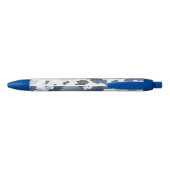 Mt. Hermon Ski Patrol - Snow Camo Blauwe Inkt Pen (Achterkant)