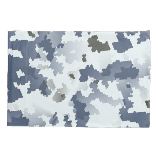 Mt. Hermon Ski Patrol - Snow Camo Kussensloop (Achterkant)