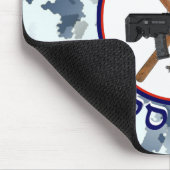 Mt. Hermon Ski Patrol - Snow Camo Muismat (Hoek)