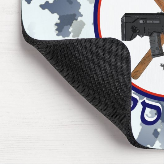 Mt. Hermon Ski Patrol - Snow Camo Muismat (Hoek)