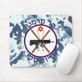 Mt. Hermon Ski Patrol - Snow Camo Muismat (Met muis)