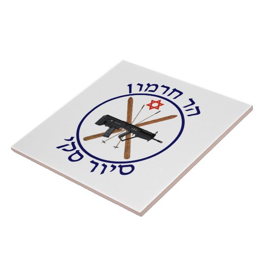 Mt. Hermon Ski Patrol Tegeltje (Zijkant)