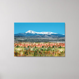 Mt. het Park van de Staat van Katahdin Baxter in Canvas Afdruk