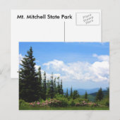 Mt. het Park van de Staat van Mithcell Briefkaart (Voorkant / Achterkant)