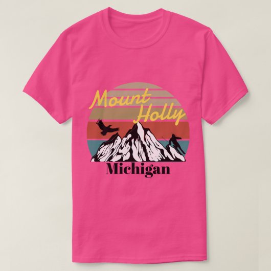 Mt Holly ski Michigan T-shirt (Design voorkant)