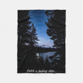 Mt Hood bij Lost Lake Fleece Blanket (Voorkant)